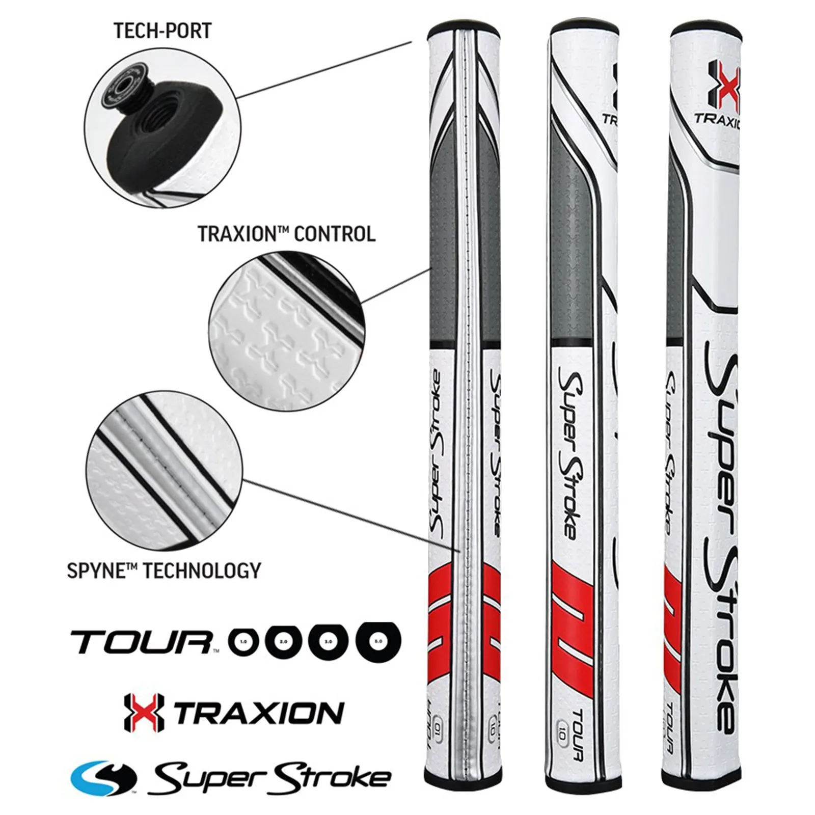 SuperStroke Traxion Tour Putter Grips