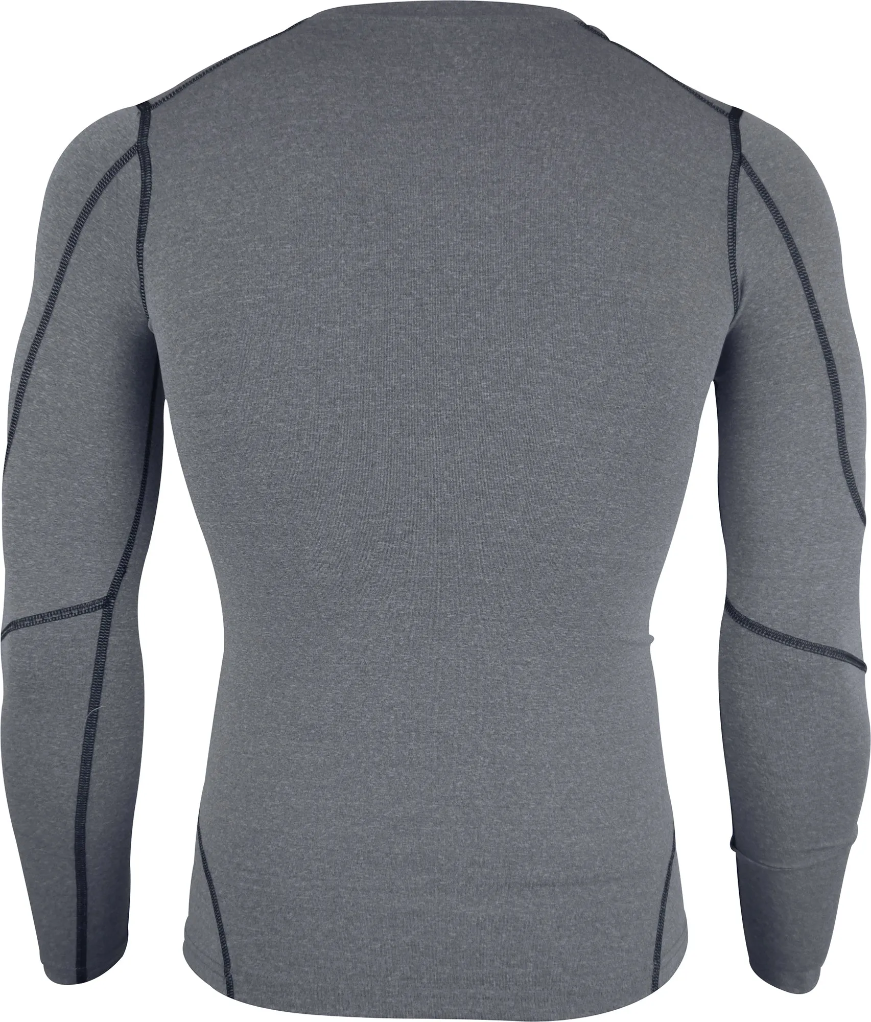 TCA Elite Plus Long Sleeve Junior Compression Top - Grey