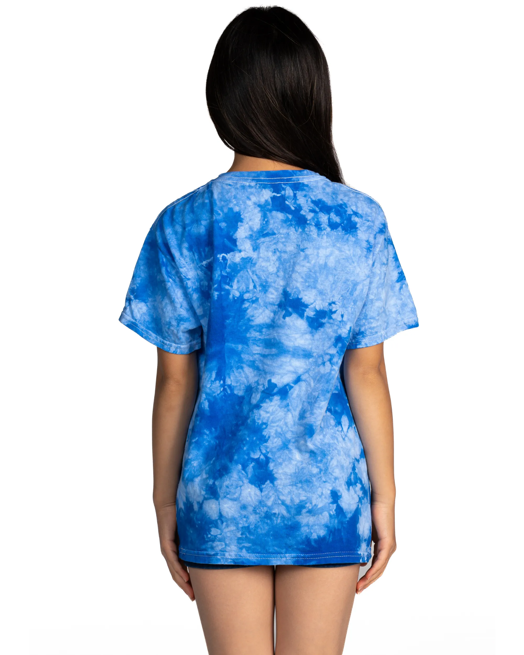 TEAM SHOP - Tie Dye Paw Print Tee - Royal