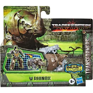 Transformers Toys Rise of The Beasts Movie Beast Alliance Battle Changers Rhinox Action Figure