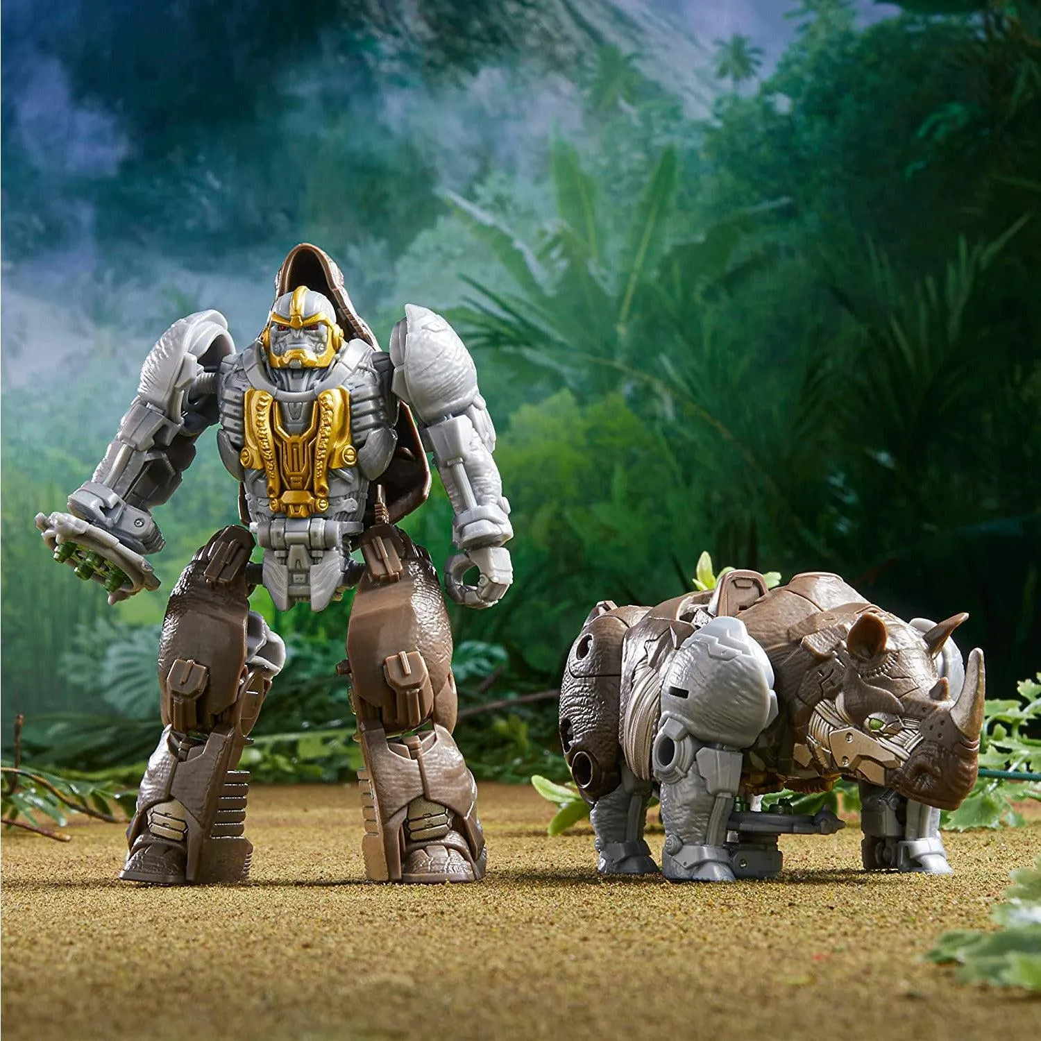 Transformers Toys Rise of The Beasts Movie Beast Alliance Battle Changers Rhinox Action Figure