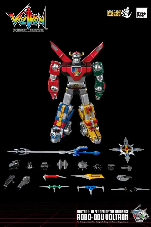 Voltron: Defender of the Universe Voltron Robo-DOU Action Figure