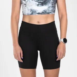 Women's Elite Run 8" Short - Black