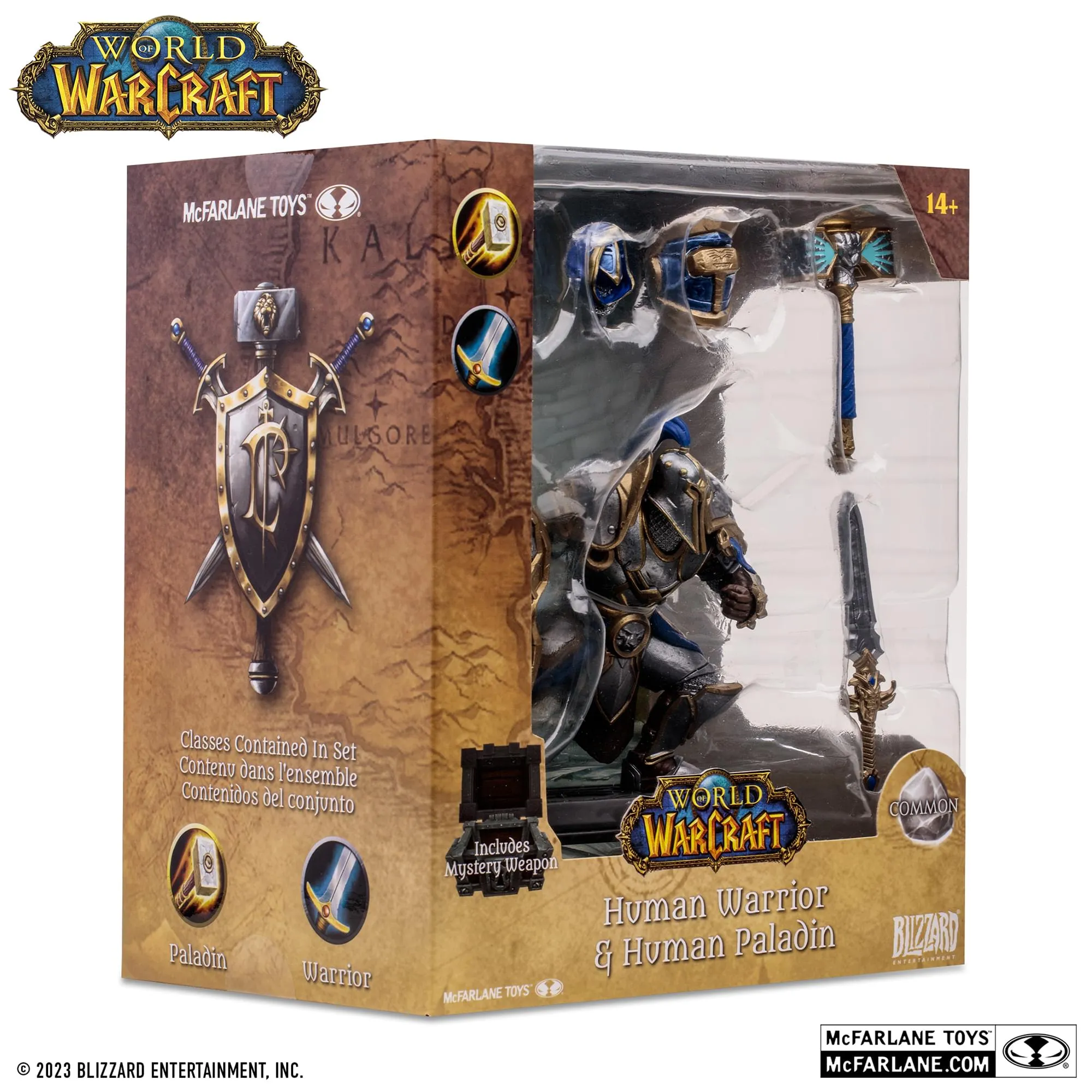 World of Warcraft 6 Inch Figure | Human: Paladin /Warrior