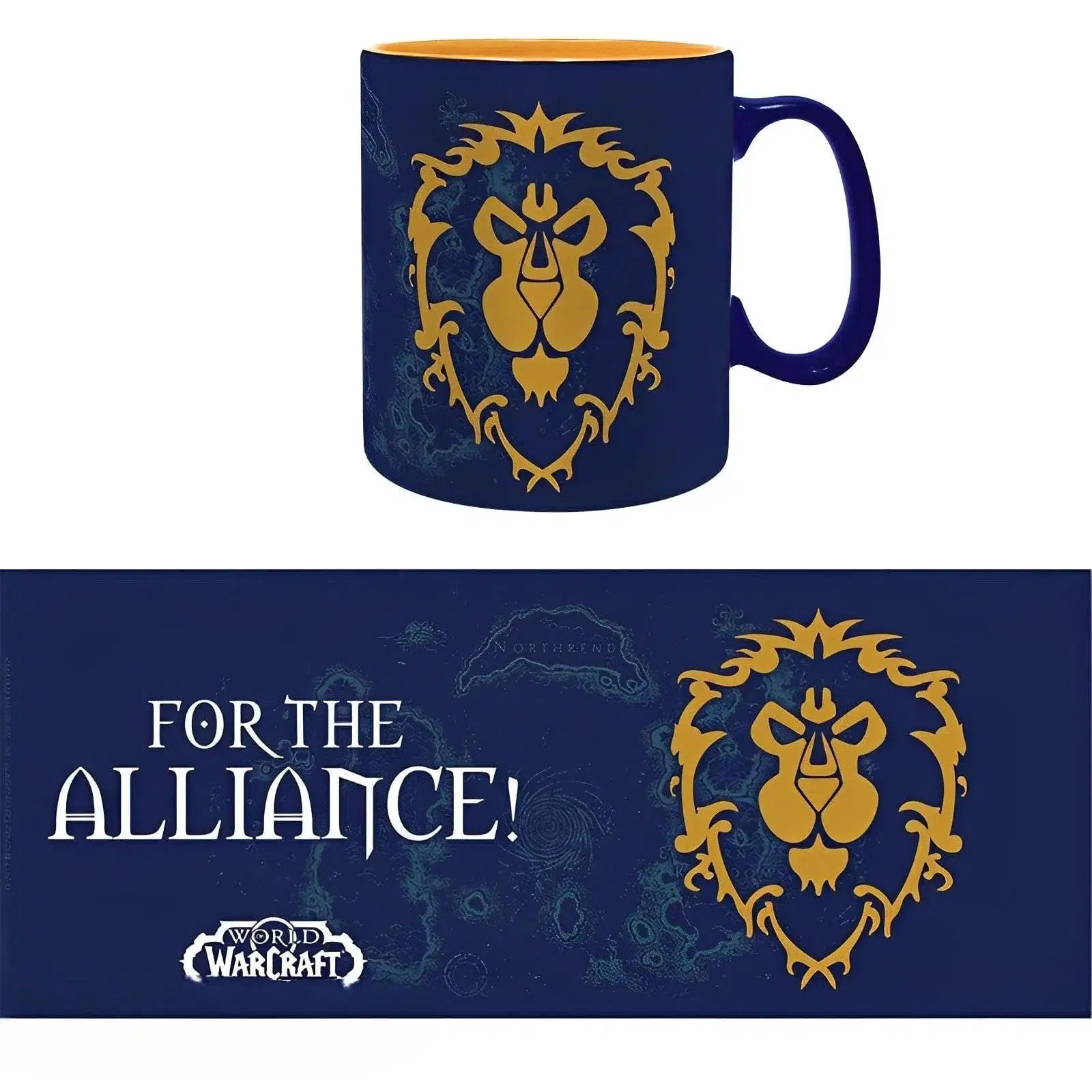 World of Warcraft - "For The Alliance!" Mug (Ceramic, 16 oz.) - ABYstyle